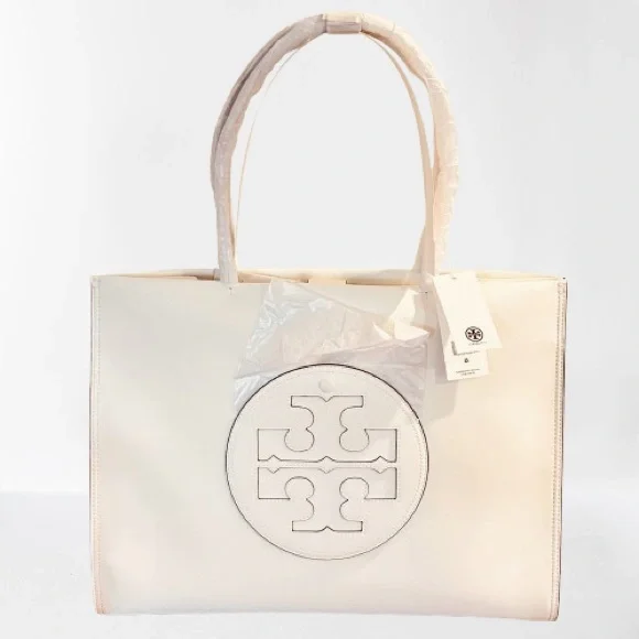 🆕- Tory Burch Ella Large Totebag Warm White. Gorgeous - Picture 13 of 15